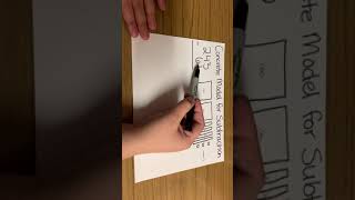 Concrete Method for Subtraction