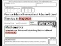 Edexcel IAL Maths - Statistics S2 - June 2023