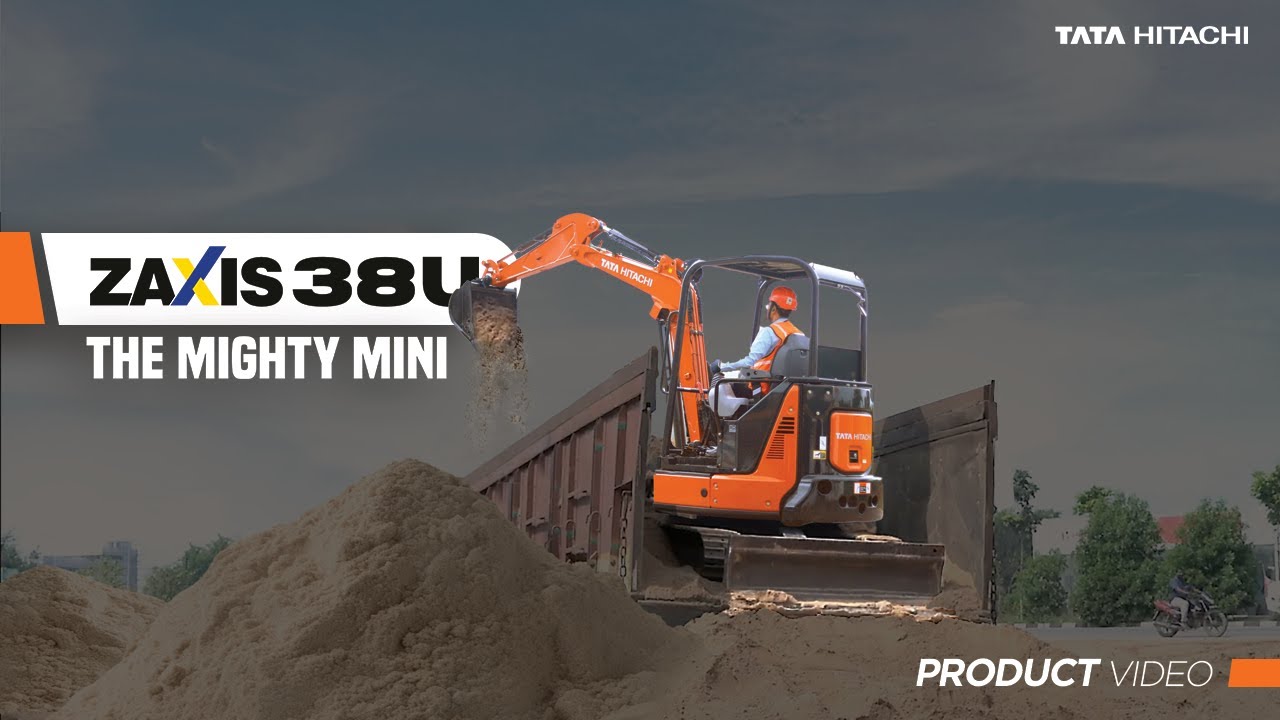 Tata Hitachi ZAXIS 38U Product Film - YouTube