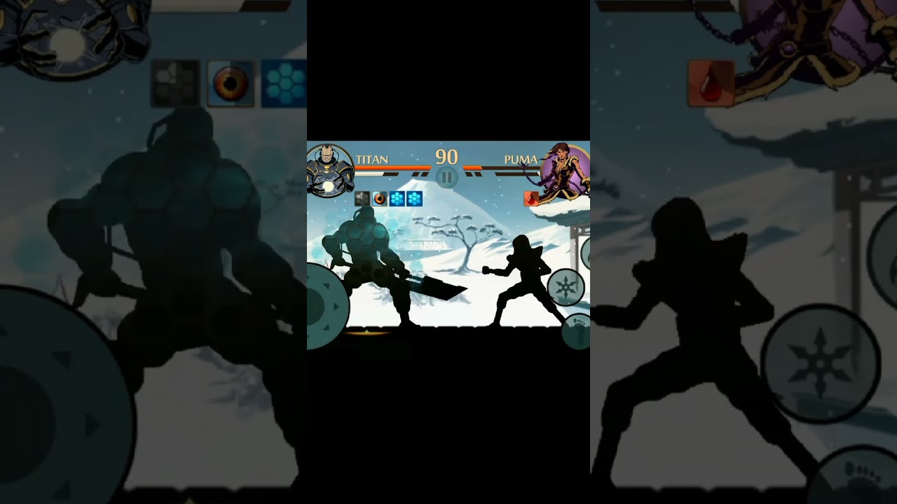 Titan Vs Puma Shadow Fight 2 Battle 