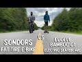 Sondors E-Bike vs The Evolve Electric Skateboard