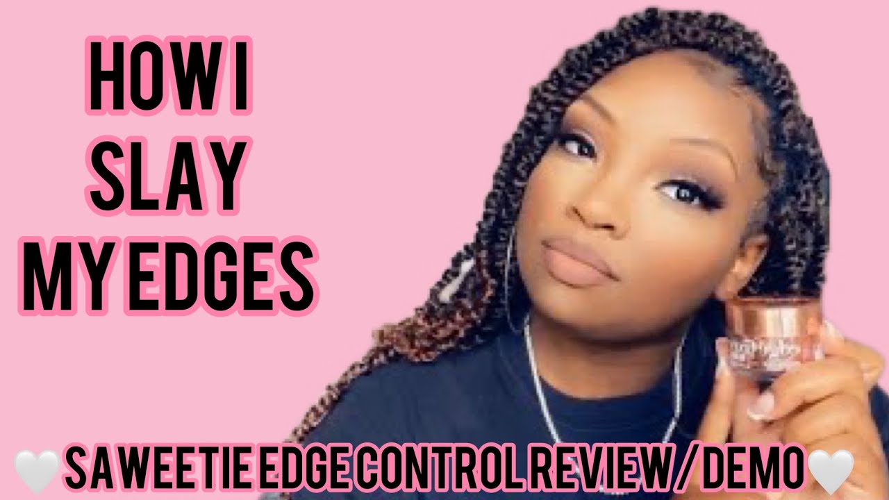 KISS Edge Fixer Glued Review/Demo Saweetie Edge Control YouTube