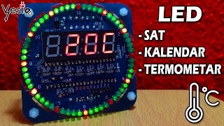 Kako sastaviti sat od LED dioda ( DIY DS1302 )