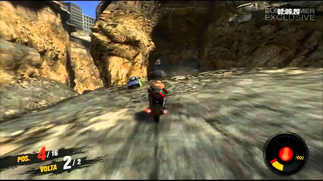 MotorStorm Apocalypse 'Bike Gameplay [Mainline track]' TRUEHD QUALITY YouTube