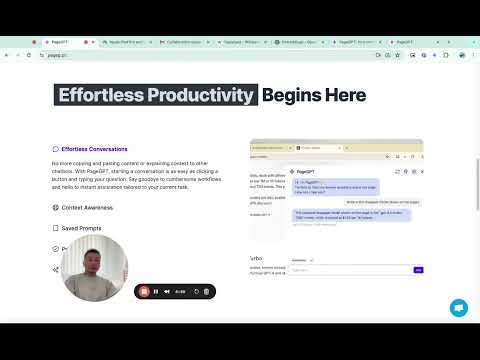 PageGPT: Your context-aware AI chatbot video preview 2