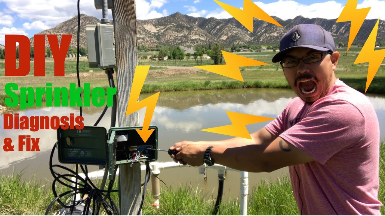 DIY Sprinkler controller diagnosis and fix YouTube