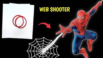 Easy Paper Web Shooter | How to Make Spider Man Web Shooter | Paper Craft