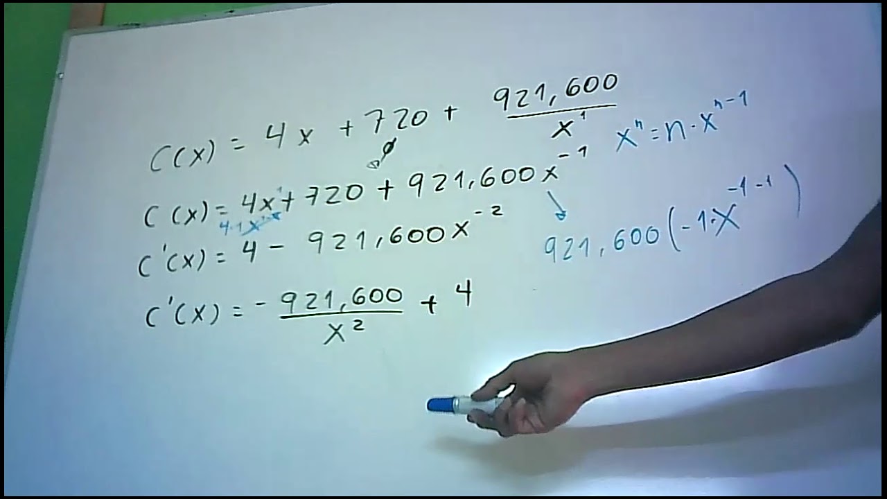 ITZ-Cálculo Diferencial. Ejercicios 29: 5.9 Problemas de optimización y