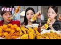 Bhc Bburinkle Chicken, Cheese Ball, Mozzarella Stick, Sotteok | Tiktok Mukbang Compilation - Part 1