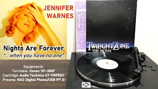 (Full song) Jennifer Warnes - Nights Are Forever (1983 Twilight Zone Soundtrack)