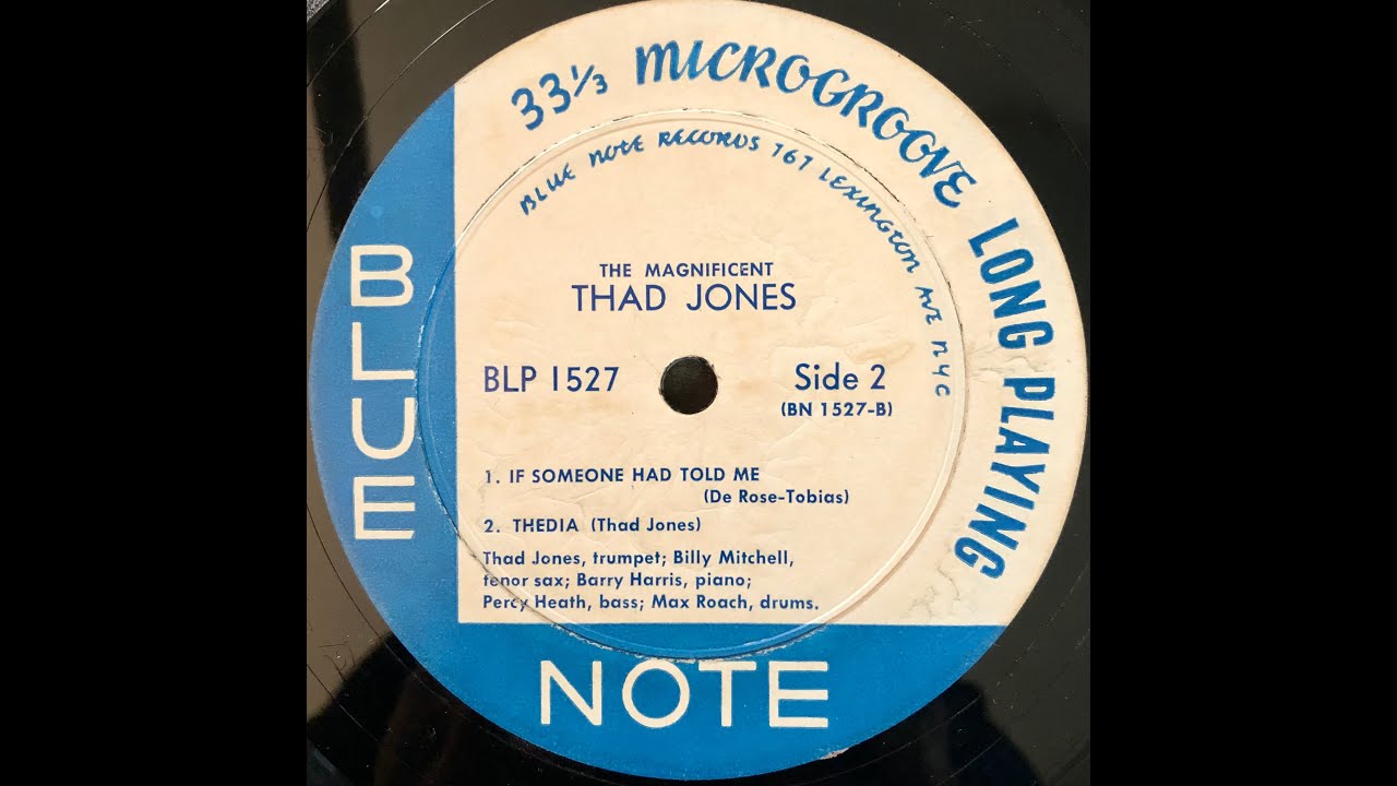 洋楽 THE MAGNIFICENT THAD JONES BLP 1527 Thad Jones – The Magnificent Thad Jones – Vinyl (LP, Album