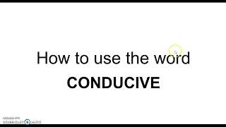 AWL - Conducive