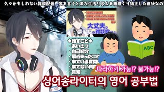 싱어송라이터의 영어 공부법 [니지산지 유메오이 카케루]