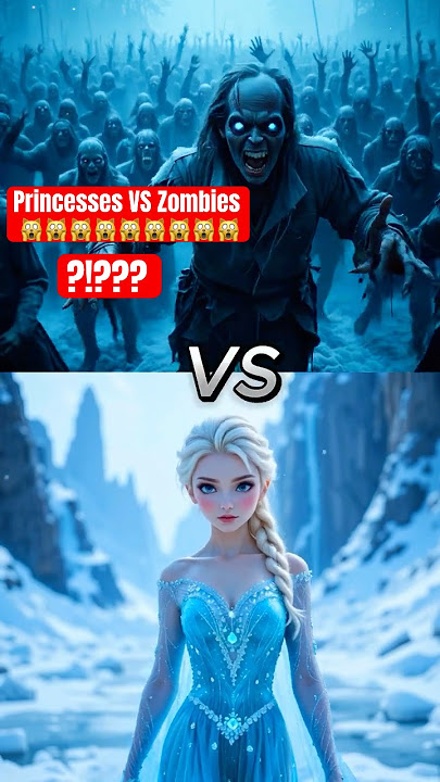 Disney Princesses vs Zombies in the Frozen Wasteland! ❄️👸🧟‍♂️