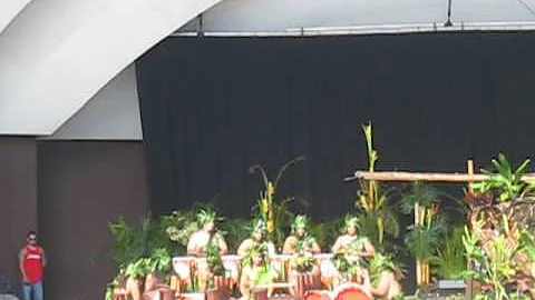 HereTama Nui Drumming Pt. 1- Heiva I Honolulu 2012