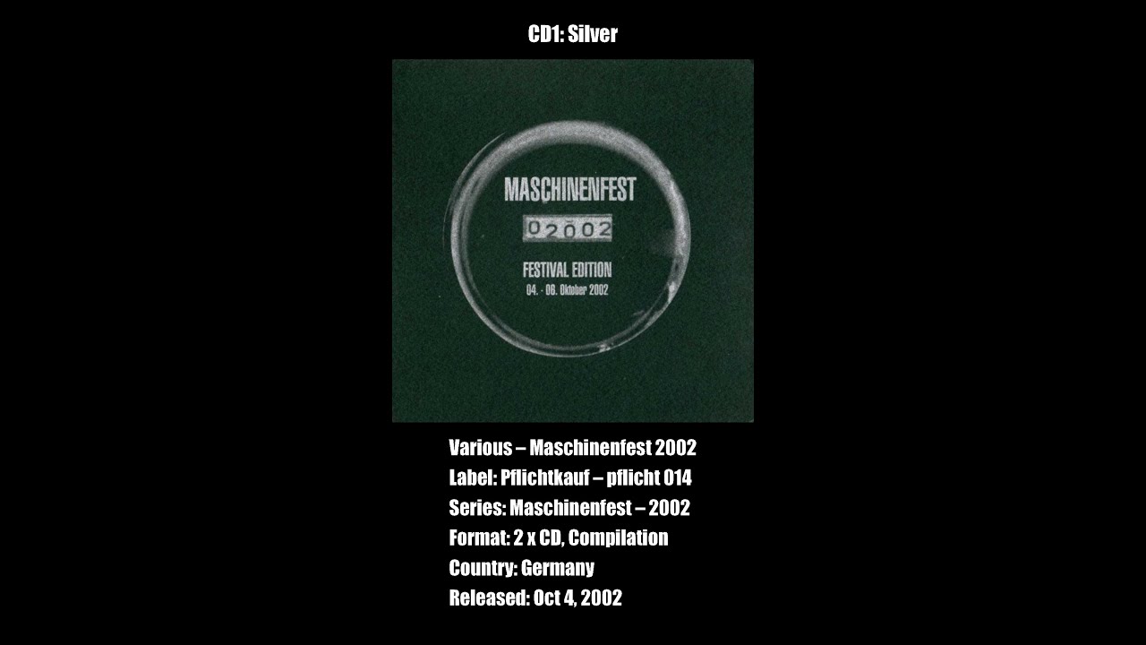 Various – Maschinenfest 2002  [ track overview ] part 2/4