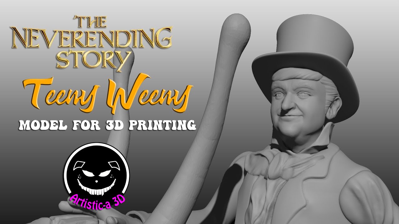 ? The Neverending Story- Teeny Weeny・ STL File for ・Cults