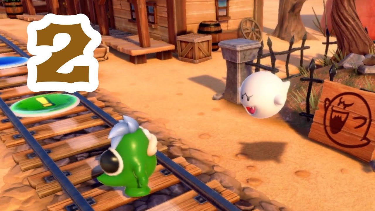 Super Mario Rails Home on the Rails | Super Mario Party Jamboree - YouTube