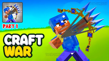 Craft War: Merge Battle - Gameplay Walkthrough Part 1