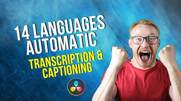 DaVinci Resolve Studio 18.5 Beta 3 Now Supports 14 Languages for Auto-Transcription and Captioning