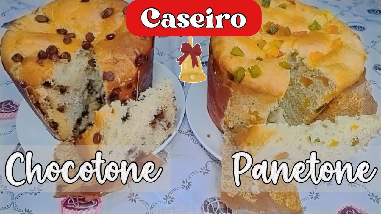 Como Fazer - Panetone/Chocotone Caseiro!