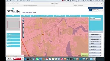 Geosuite Integration von Geodiensten (WMS, WFS)