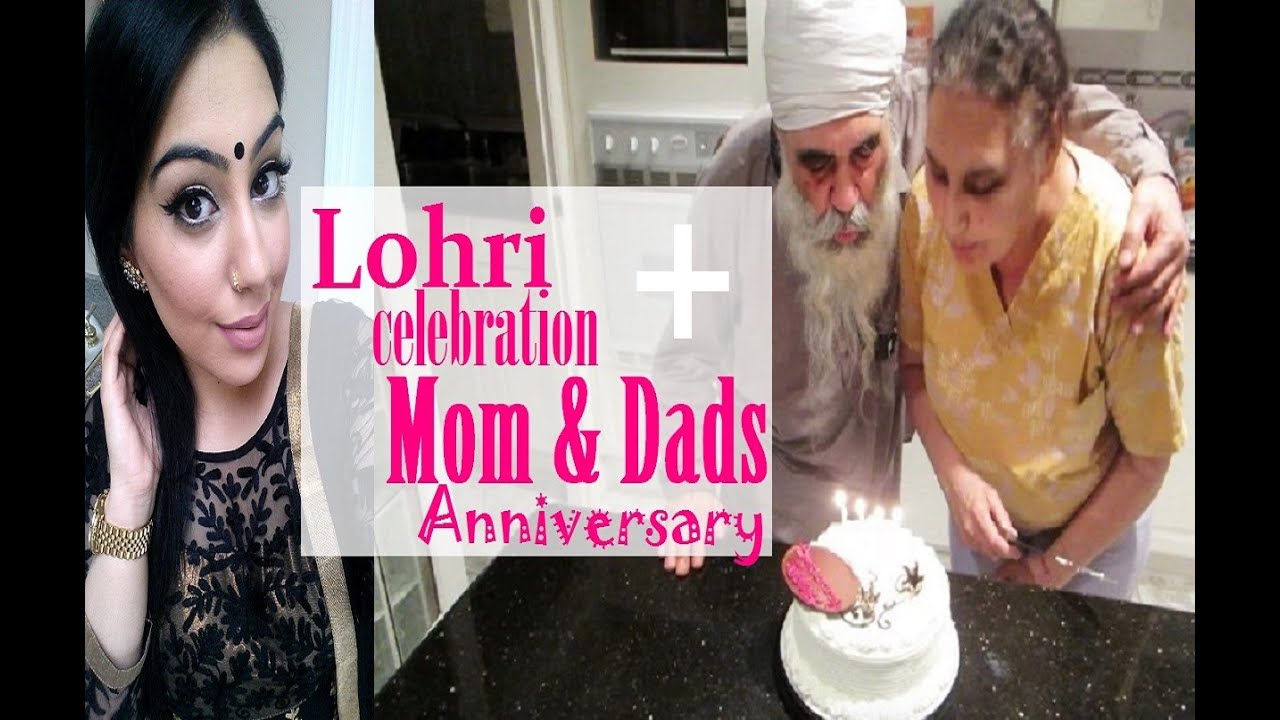 VLOG: Lohri & Parents Anniversary - keepingupwithmona