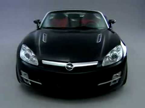 2007 Opel GT Roadster promotional video.
