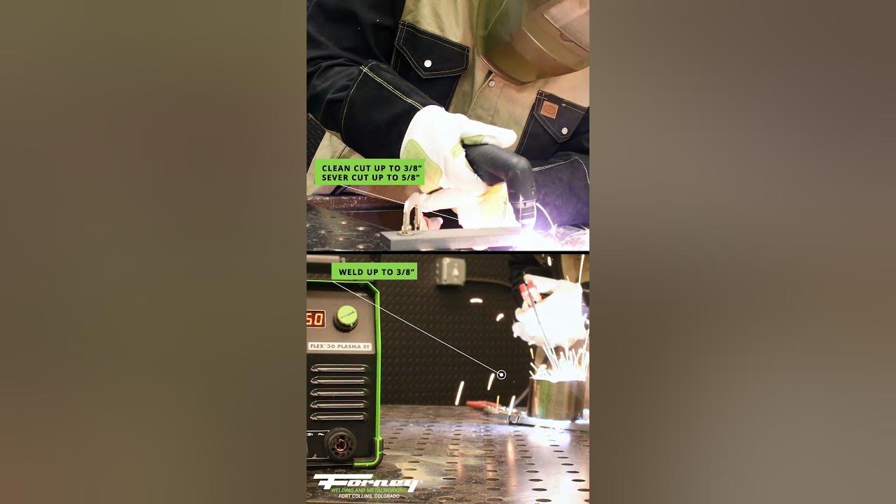 Weld & Plasma Cut with the Forney® Flex 30™ Plasma ST YouTube