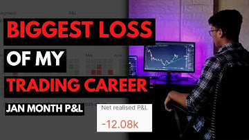 My Jan month P&L Statement Zerodha | P&L update | How much I made in January