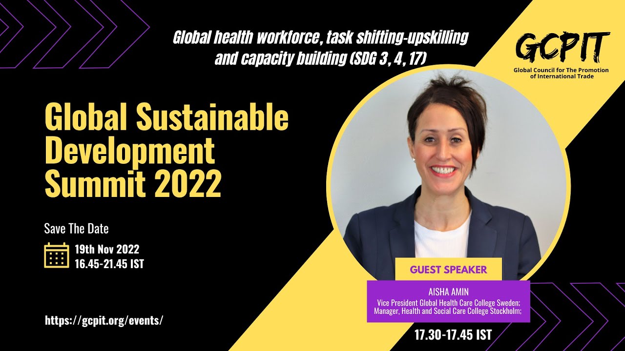 Global health workforce, task shifting-upskilling and capacity building ...