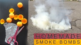 How To Make HOMEMADE SMOKE BOMBS