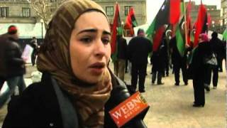 Protestors Speak Out on Libya