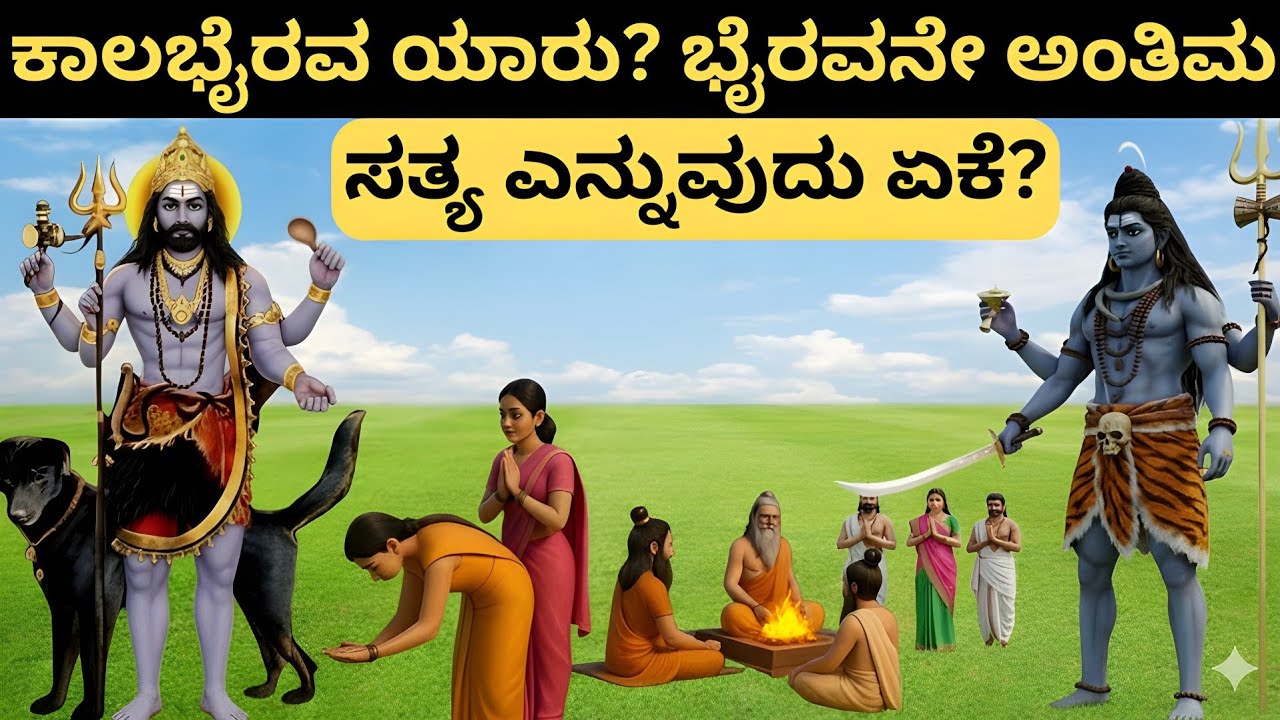 ಕಾಲಭೈರವ ಯಾರು? | ಭೈರವನೇ ಅಂತಿಮ ಸತ್ಯ ಎನ್ನುವುದು ಏಕೆ? | ಈ ಮಹಾನ್ ಕಥೆ! ಕೇಳುವುದರಿಂದ ಬಡತನ ದೂರವಾಗುತ್ತದೆ!