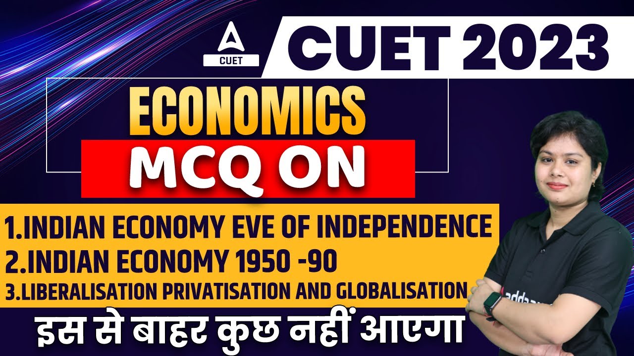 CUET 2023 Economics | Most Important Questions | By Pooja Ma'am - YouTube