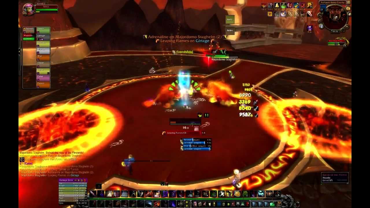 Firelands Majordomo Fandal Staghelm 10N first kill by Anxiety of Perenolde - Combat Rogue PoV