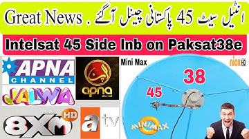 Paksatmm1 with Intelsat 45,,New Channel add, How To Set Intelsat 45 e dish settings,ptv box, apstar 