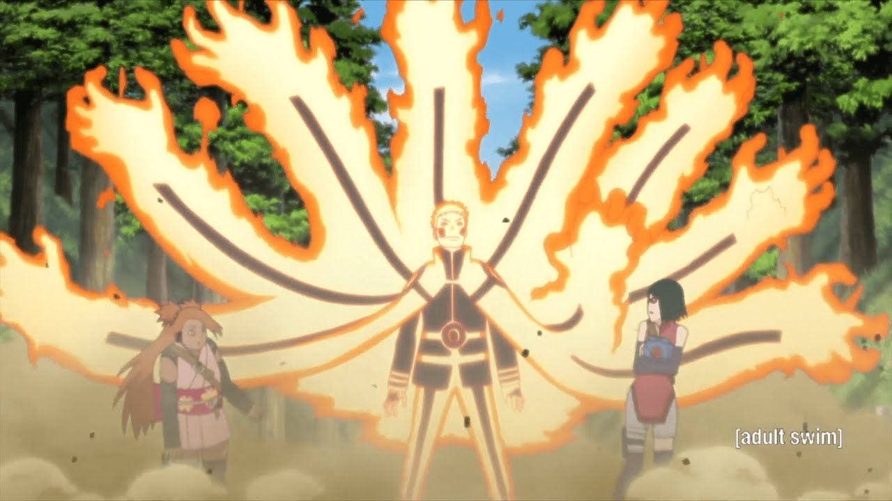 Naruto Saved Sarada and Chocho From Shin Uchiha