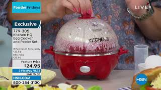 Kitchen HQ Egg Cooker and Peeler Set screenshot 1
