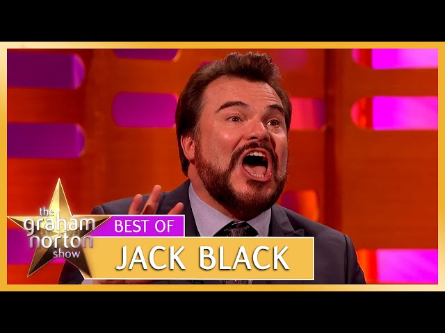 How Jack Black Pretended To Be The Bionic Man | Best of Jack Black | The Graham Norton Show