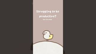 Study Tip! forget procrastination and do this ! #pomodorostudy #motivation #animation