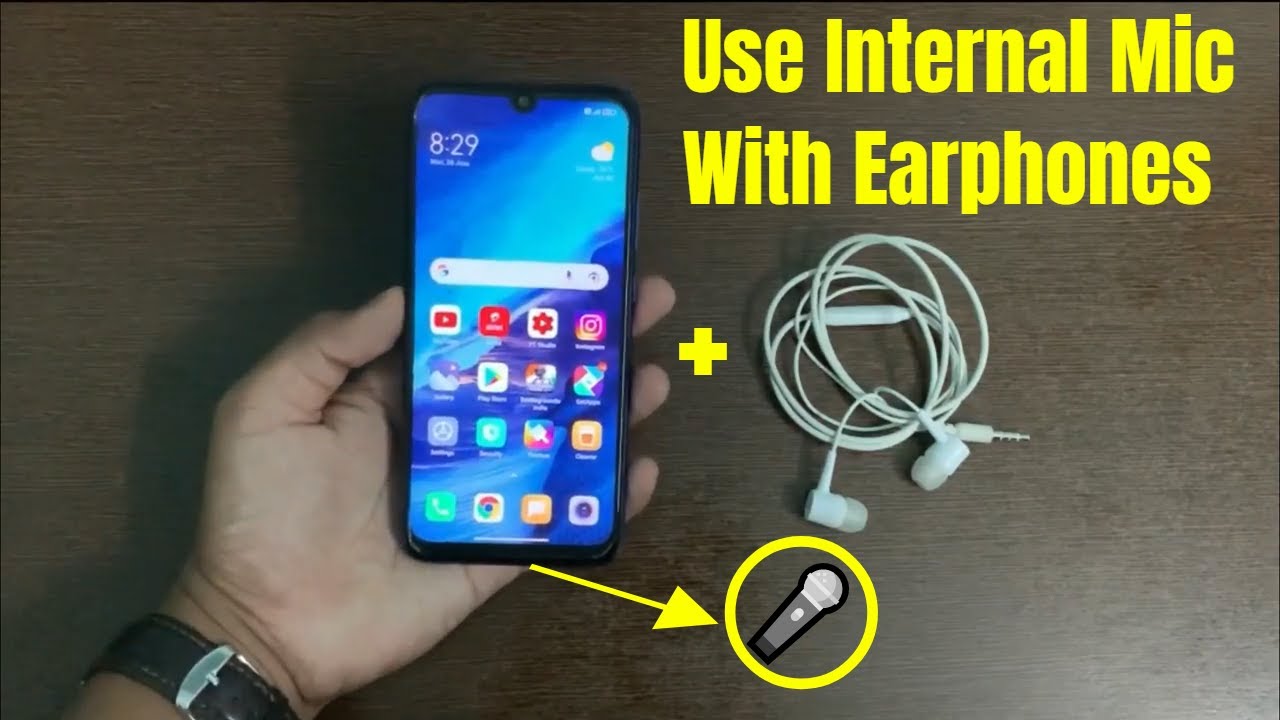 How To Use Internal Mic With Headphones/Earphones | Using Latest 2021 Trick | Easy Steps
