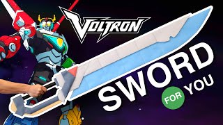 Build a Voltron Sword : Free Plans