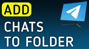 How To Add Chats To Folder On Telegram App On PC (New Update)