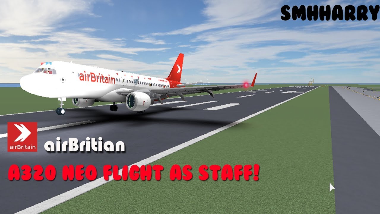 airbritain a320neo roblox youtube