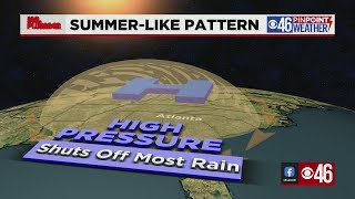 Why dry hot weather will continue in Atlanta