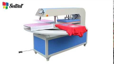 Automatic 4 Platen Heat Press Machine For Transfer Sublimation Printing