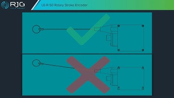 LE-R-50 Stroke/velocity Sensor Installation