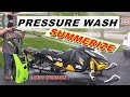 Pressure Wash &amp; Summerizing the Sled: LONG VERSION April 2020