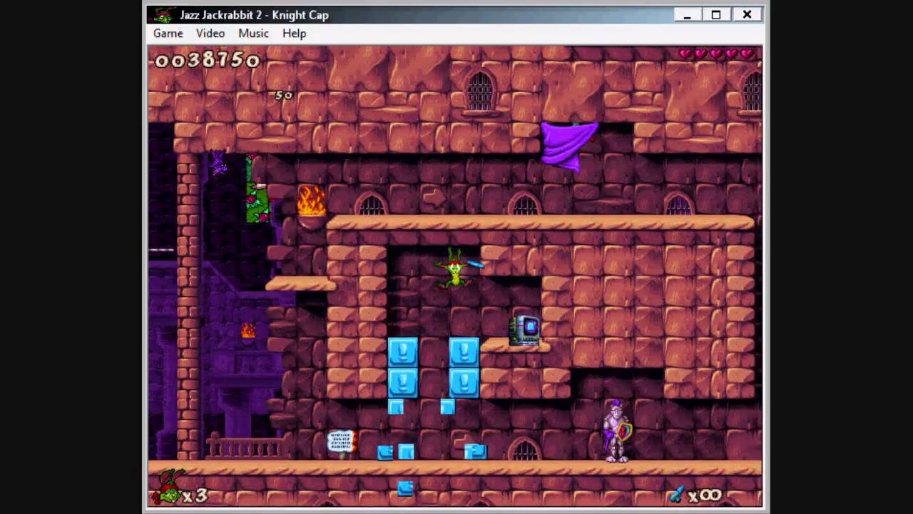 Jazz Jackrabbit 2 - Game play . - YouTube